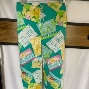 Vintage Lilly Pulitzer Pajama Pants